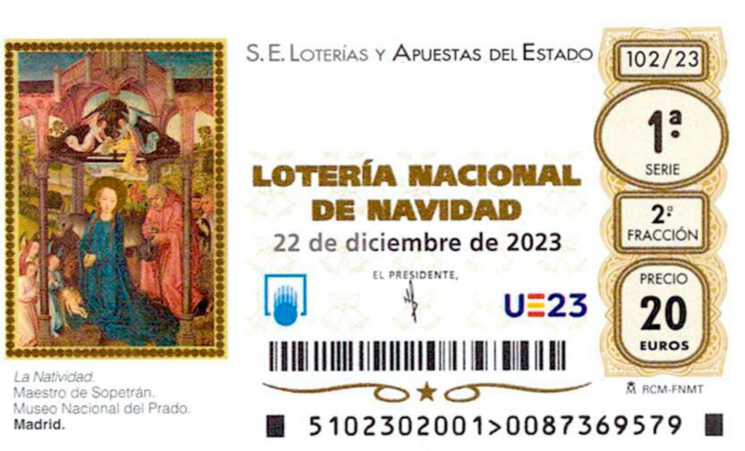 Ya se puede comprar Lotería de Navidad 2023 Blog de Loterias y