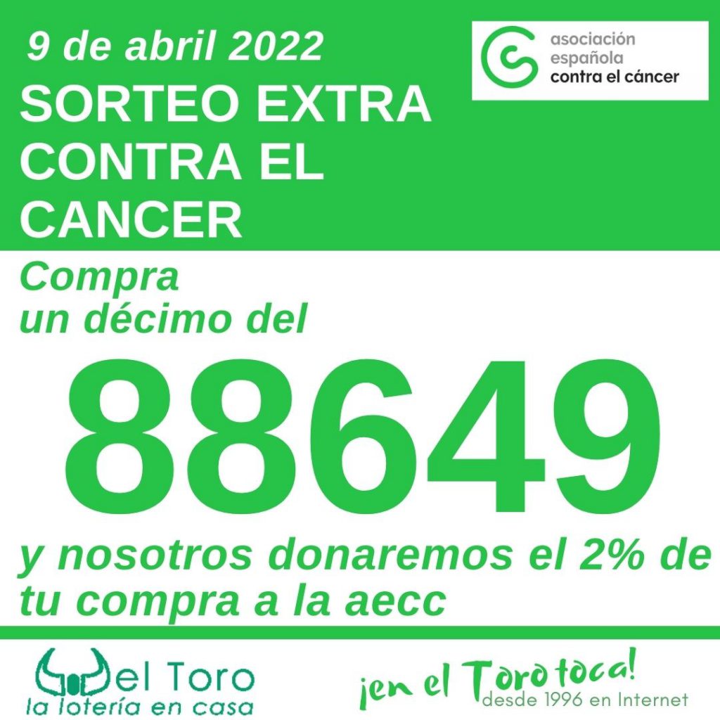 LOTERIA CONTRA EL CANCER