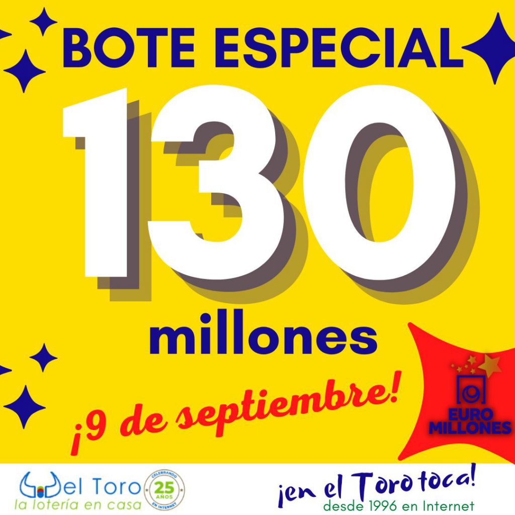 bote 130 millones 9 septiembre