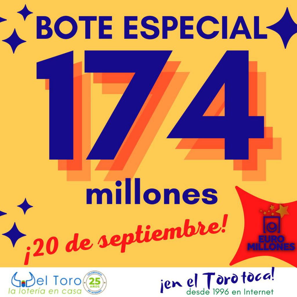 bote de 174 millones