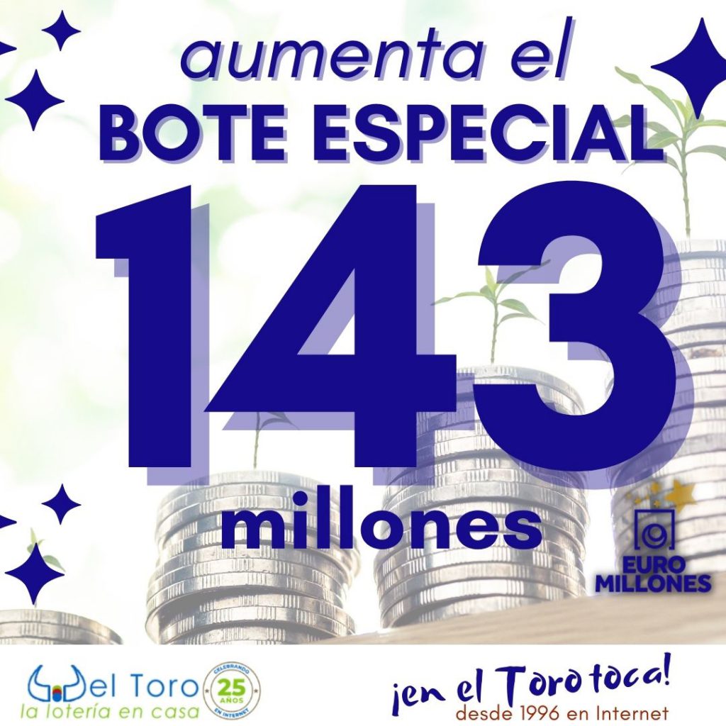 bote 143 millones